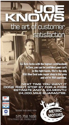 Taos News Retail Ad